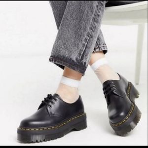 Dr. Martens | Shoes | Dr Martens Quad 461 Platform Shoes | Poshmark